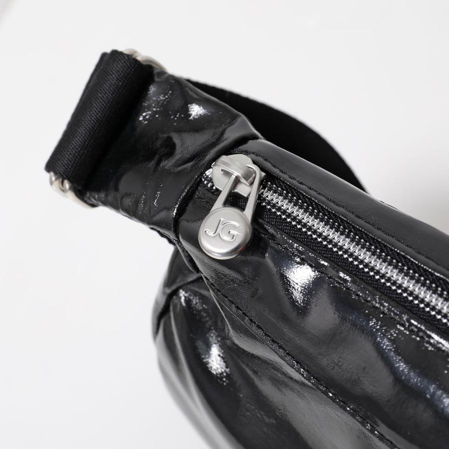 パイソン ショルダーバッグ レディース マット加工 イリスブルー