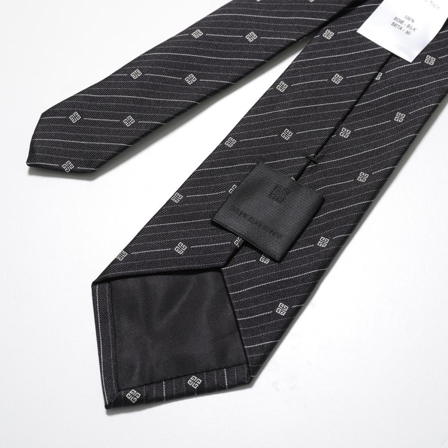 新品 ジバンシイ GIVENCHY ネクタイ ストライプ タイ ブラック GIVENCHY（ジバンシィ） ネクタイ J6221 メンズ シルクタイ レギュラー