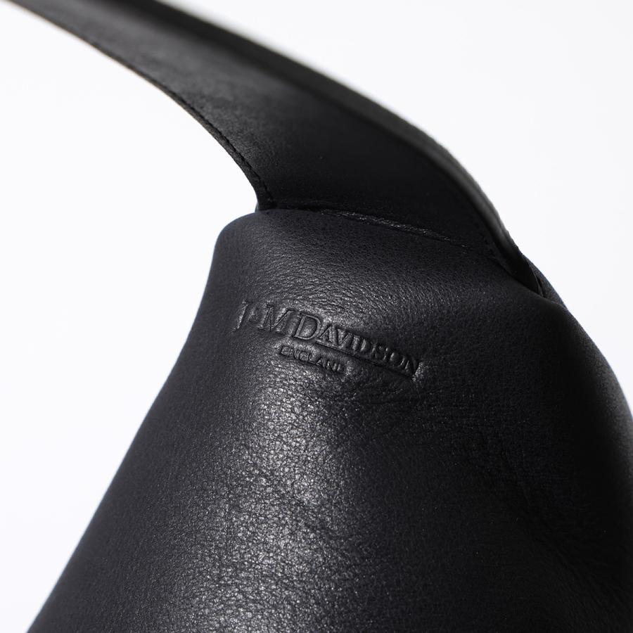 未使用 定価17.6万 スペイン製 ジェイアンドエムデヴィッドソン J&amp;M Davidson BIG TWIST ビッグツイスト∥ブラック 牛革【2400014880472】 J&M Davidson（J＆Mデヴィッドソン） ジェイアンドエム デヴィッドソン