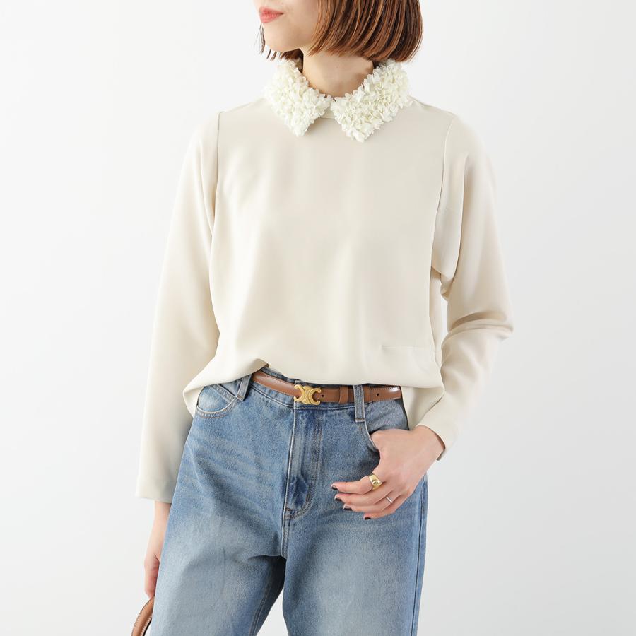 anana（アナナ） ブラウス a59-046 レディース 2way 花びらフリル 襟