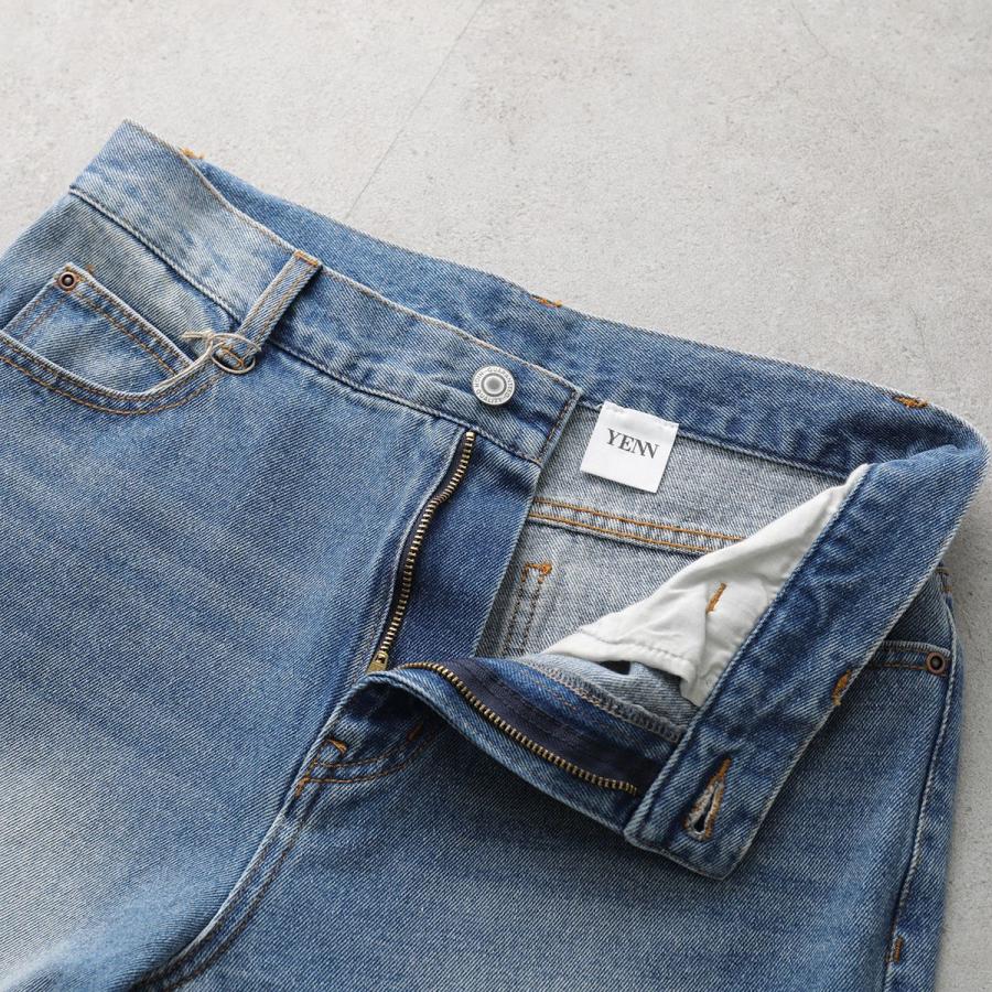 YENN イエン デニムパンツ LOOSE FIT FLARE PT Y254-31131 レディース