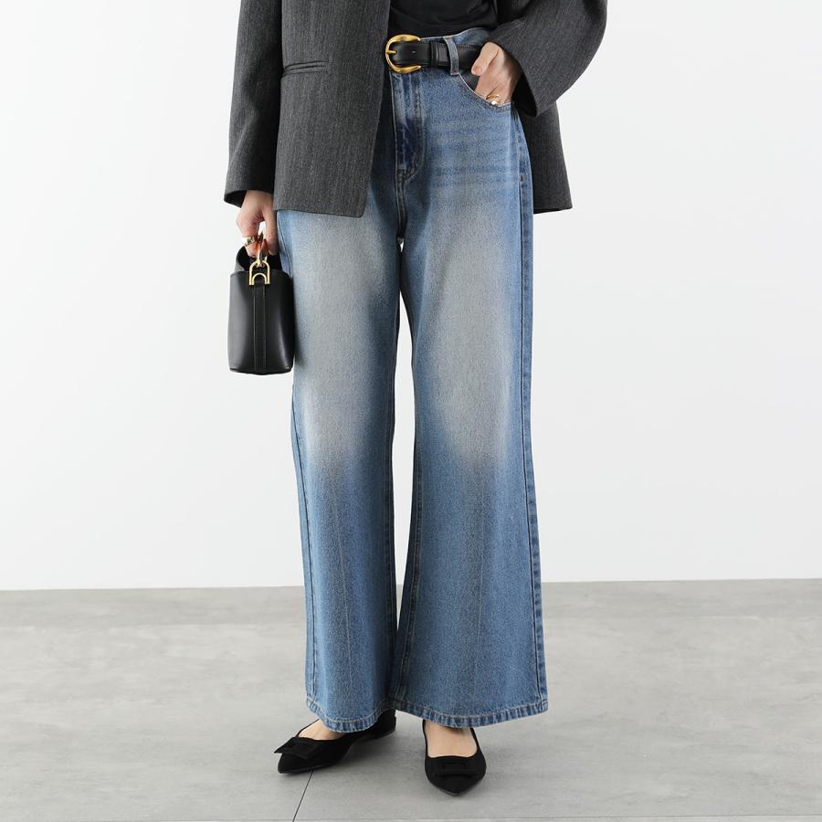 YENN イエン デニムパンツ LOOSE FIT FLARE PT Y254-31131 レディース