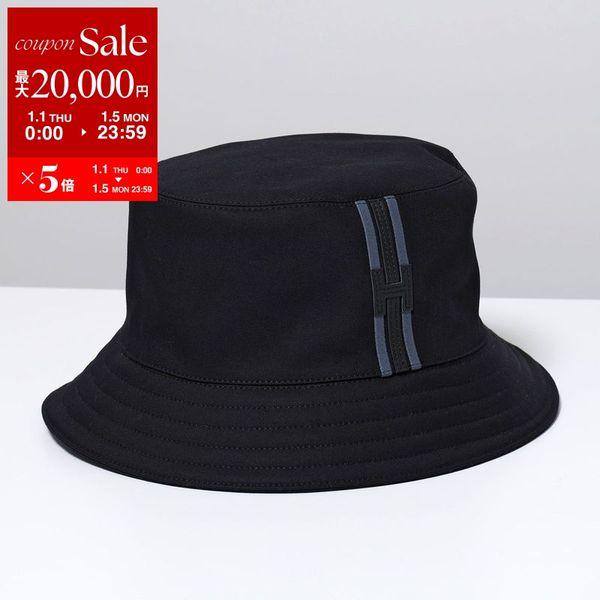 HERMES（エルメス） バケットハット フレッド Hストライプ FRED H
