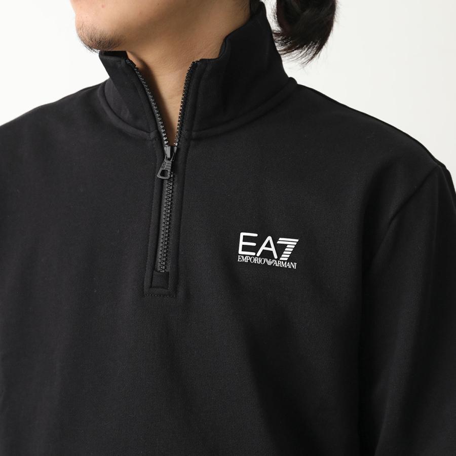 EMPORIO ARMANI EA7 ハーフジップ　新品　M相当 EA7 EMPORIO ARMANI エアセッテ エンポリオアルマーニトレーナー