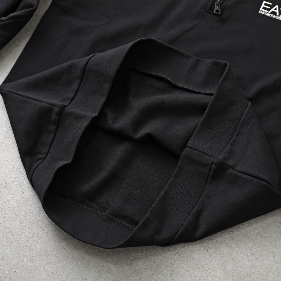 EMPORIO ARMANI EA7〔XXL〕大きい 裏起毛 ジップ ハイネック EMPORIO