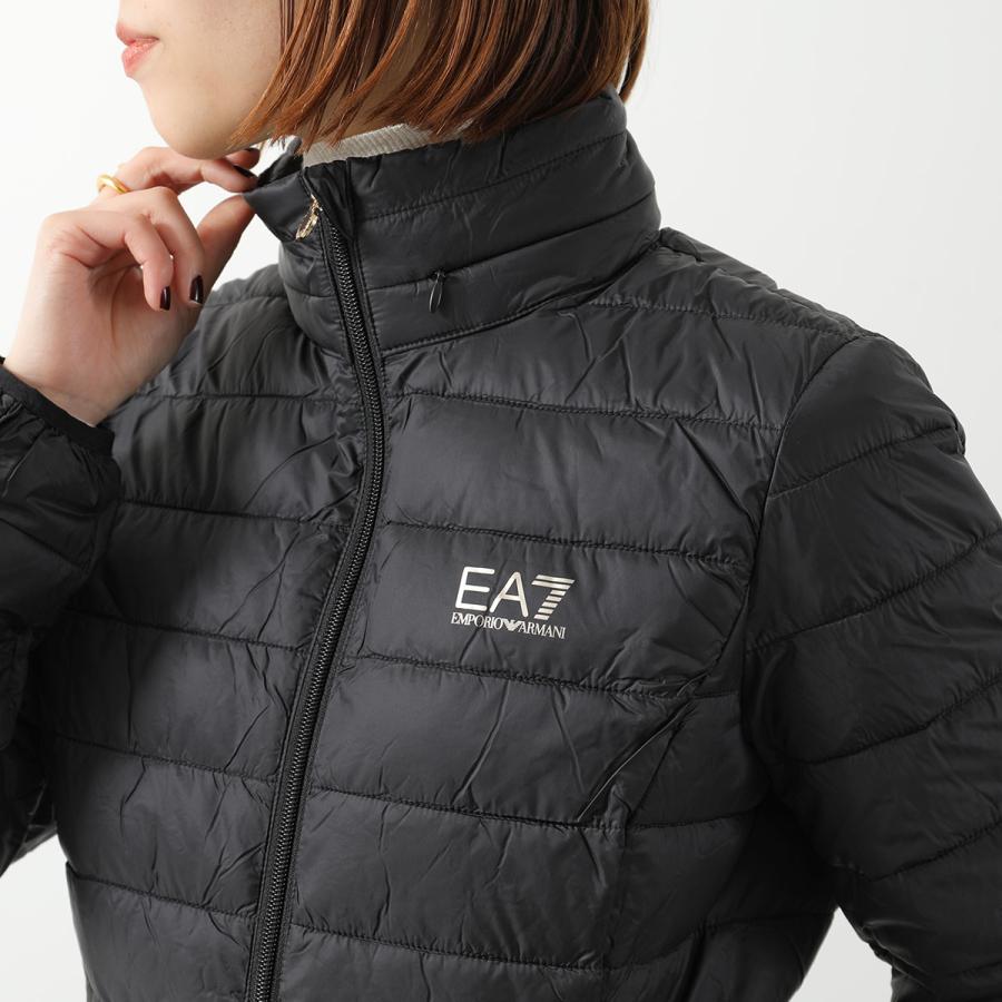 EMPORIO ARMANI（エンポリオ・アルマーニ）の中綿ジャケット　黒 EA7 EMPORIO ARMANI エアセッテ エンポリオアルマーニ 中綿ジャケット