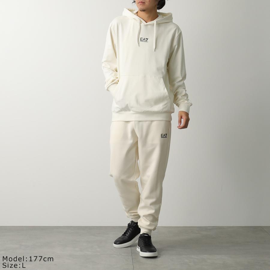 エンポリオアルマーニ　新品　メンズ　スウェットパーカー(ワッフル/ブラウンL) EMPORIO ARMANI エンポリオアルマーニ EA7 メンズセットアップ