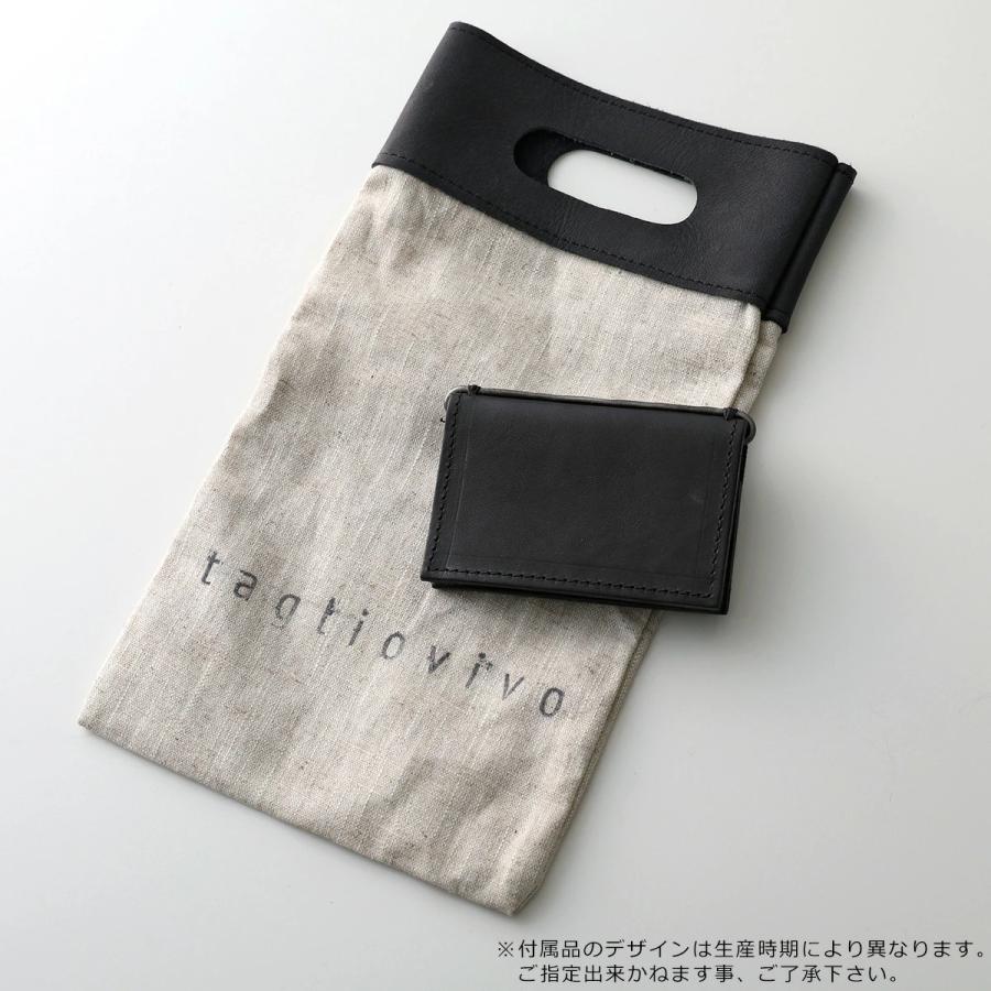 saivava　tagliovivo　ブラックレザーカード&ケース TAGLIOVIVO タリオヴィヴォ カードケース CARDS HOLDER カードホルダー