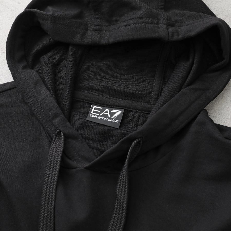 エンポリオアルマーニ　パーカー EMPORIO ARMANI エンポリオアルマーニ 肩ラインロゴ ポケット付き