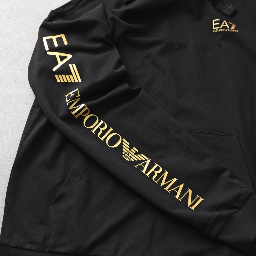 【未使用品】EMPORIO ARMANI EA7 ロゴプリント ジップパーカー EMPORIO ARMANI エンポリオ アルマーニ EA7 パーカー ジップアップ
