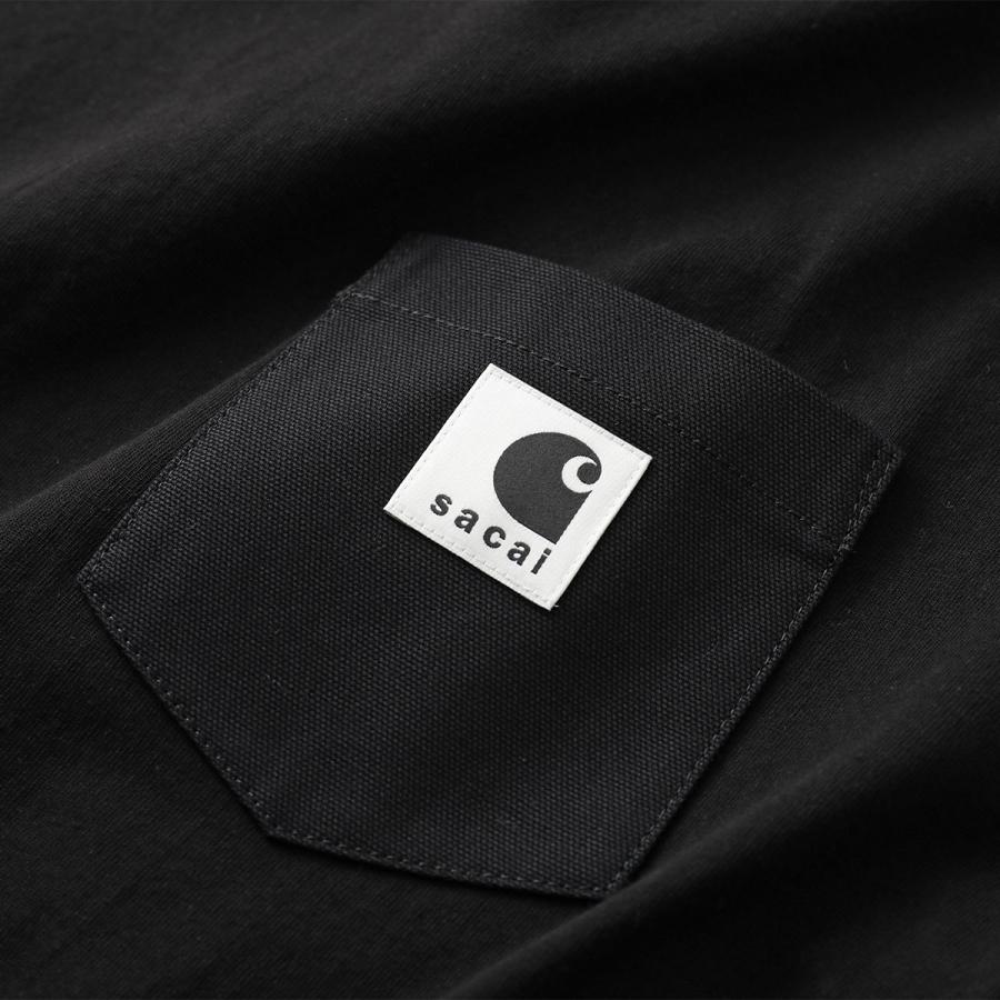 sacai（サカイ） × Carhartt WIP カーハート コラボ 長袖 Tシャツ