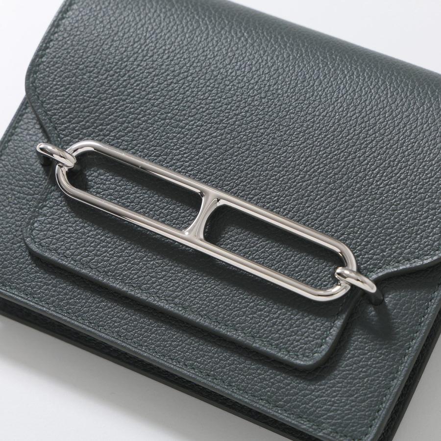 HERMES（エルメス） ウォレット ルリ スリム バイカラー Roulis Slim