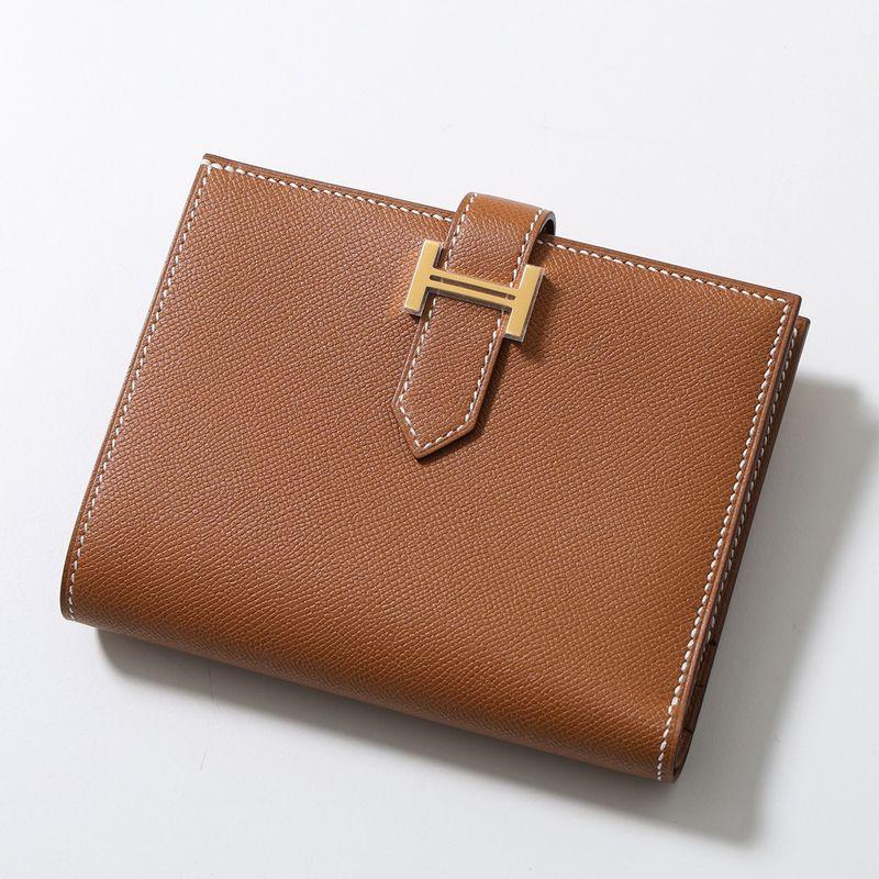 ⭐️新品未使用超レア❗️HERMES エルメス/ パジャマ＆ガウンセット/オマケ付❗️ HERMES（エルメス） 二つ折り財布 ベアン コンパクト BEARN COMPACT