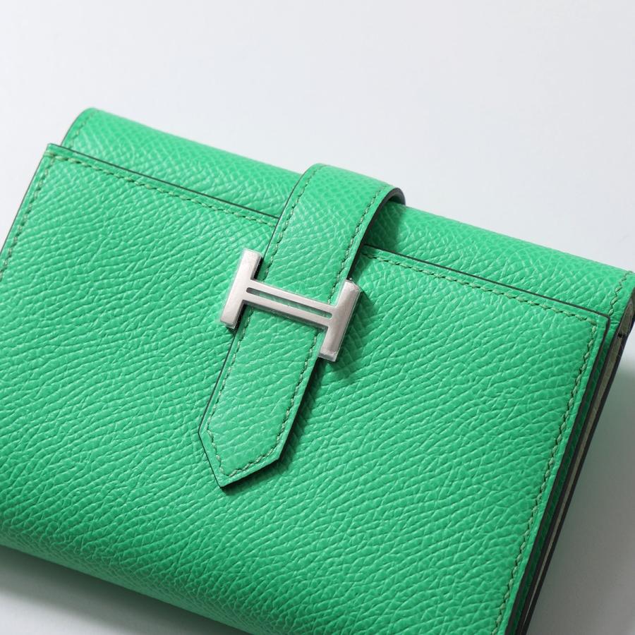 HERMES エルメス 三つ折り財布 ベアン コンビネ ヴェルソ BEARN