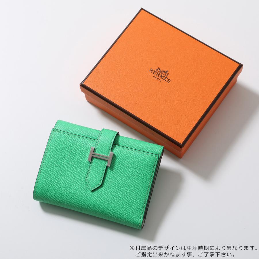 HERMES（エルメス） 三つ折り財布 ベアン コンビネ ヴェルソ BEARN