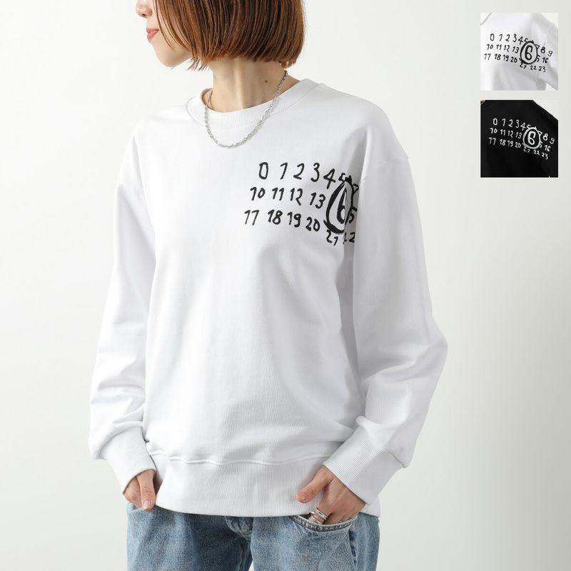 MM6ロゴスウェット キッズ14Yオーバーサイズ 男女 MM6 KIDS エムエムシックス メゾンマルジェラ キッズ スウェットシャツ