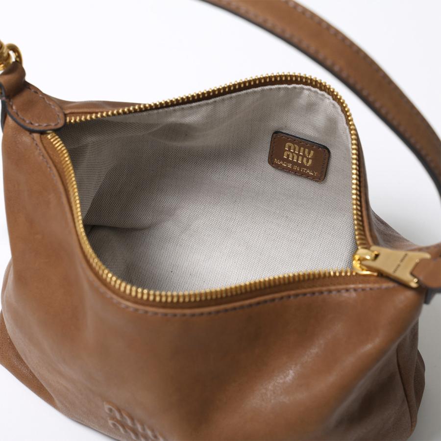 ミュウ 美品 miu miu（ミュウミュウ） ハンドバッグ 5NE841 AEFX レディース レザー