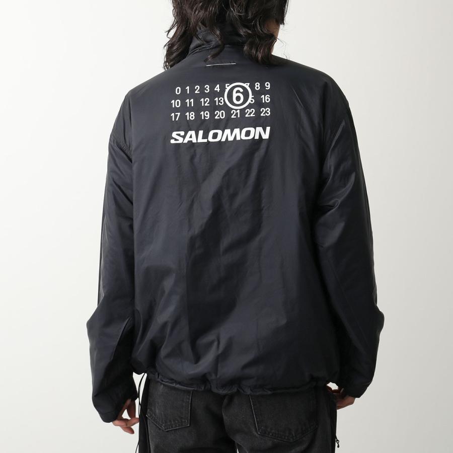 25SS mm6×Salomonサロモン MA-1ボンバージャケット 黒新品 S MM6 × SALOMON エムエムシックス メゾンマルジェラ サロモン コラボ
