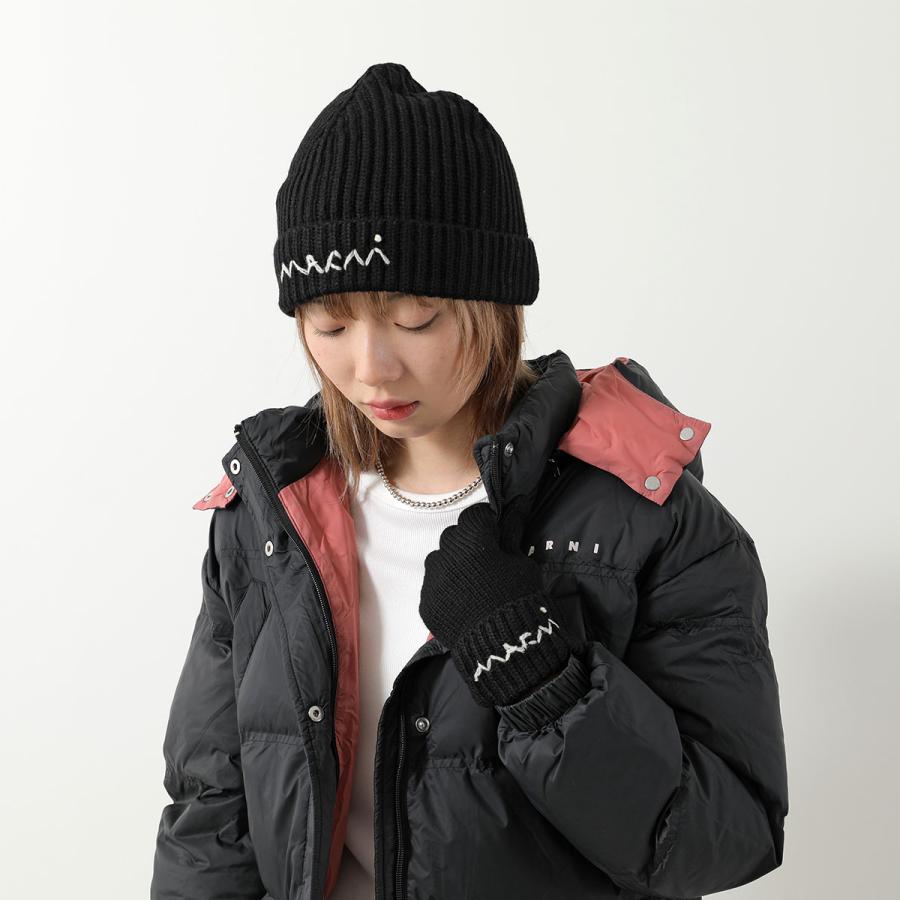 むつごろつ様 Marniロゴ入りファー ニット帽 むつごろつ様 Marniロゴ入りファー ニット帽 むつごろつ様 Marniロゴ