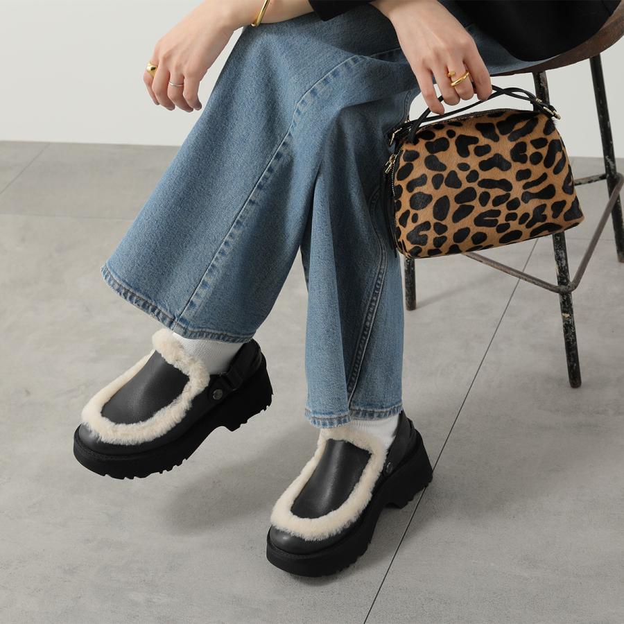 UGG（アグ） サンダル ESMEE LEATHER CLOG エスミー レザー クロッグ