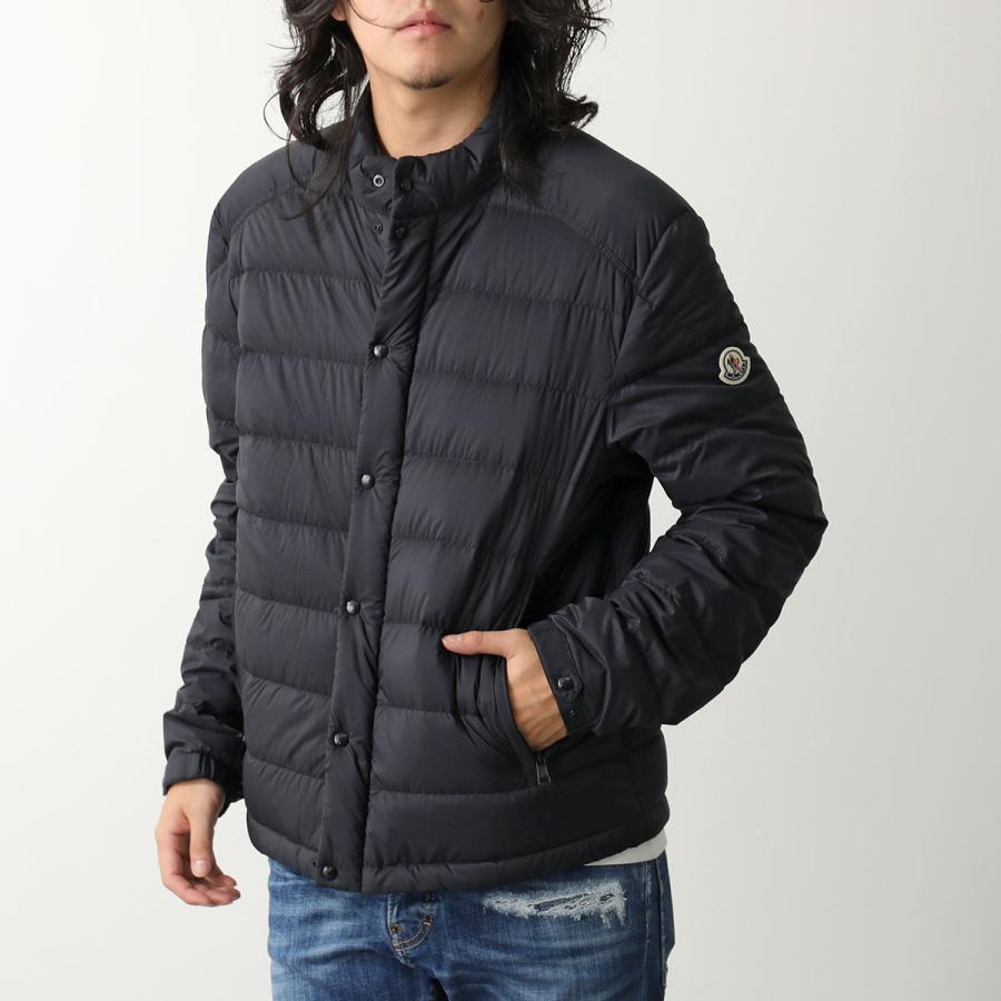 I625 S モンクレール 切り替え ブルゾン ネイビー メンズ MONCLER（モンクレール） 24SS新作 メンズ ETIACHE ナイロンブルゾン