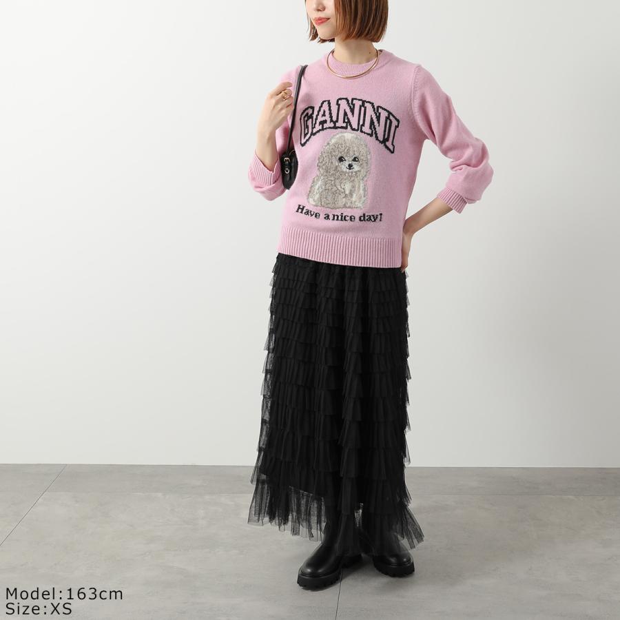 GANNI（ガニー） セーター Pink Poodle Jumper K2499 レディース
