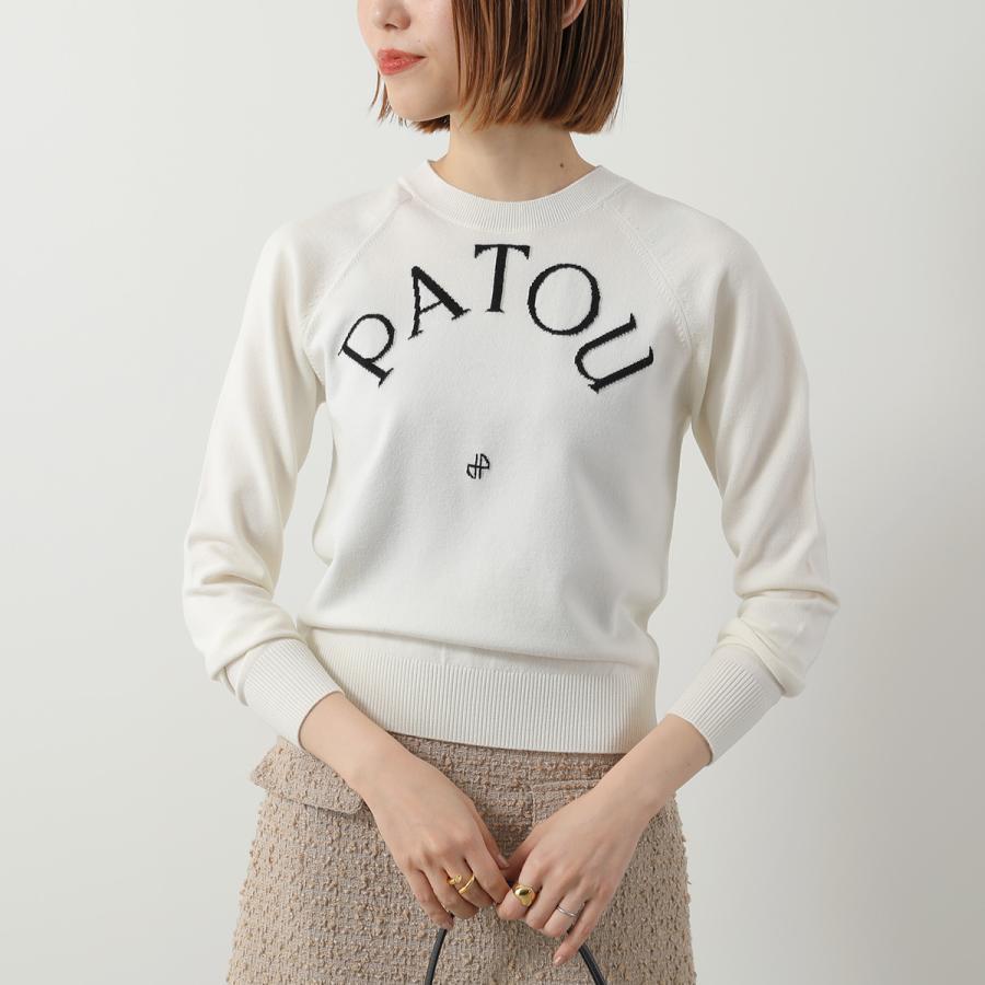 【PATOU】 パトゥ KN1108045 ウールブレンドクルーネックセーター PATOU（パトゥ） セーター KN1108045 レディース ニット ウール