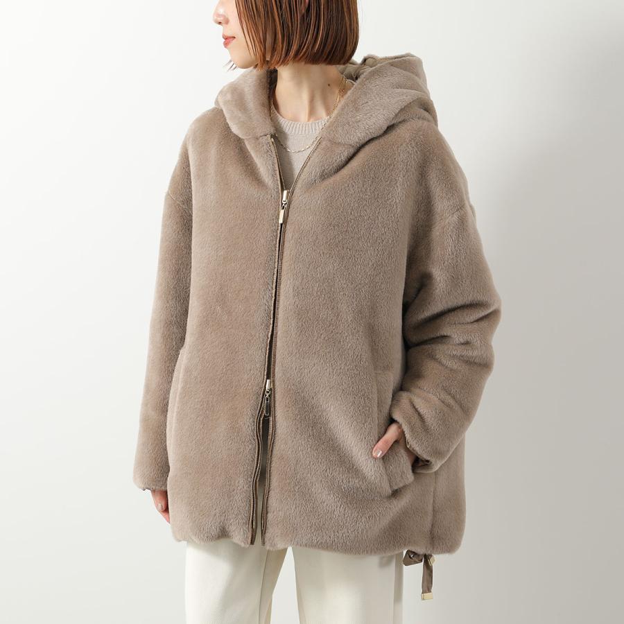 Max Mara 24FW Dalia リバーシブル ダウンジャケット40サイズ ダリア] リバーシブル キャメル ダウン ジャケット, beige | Max Mara