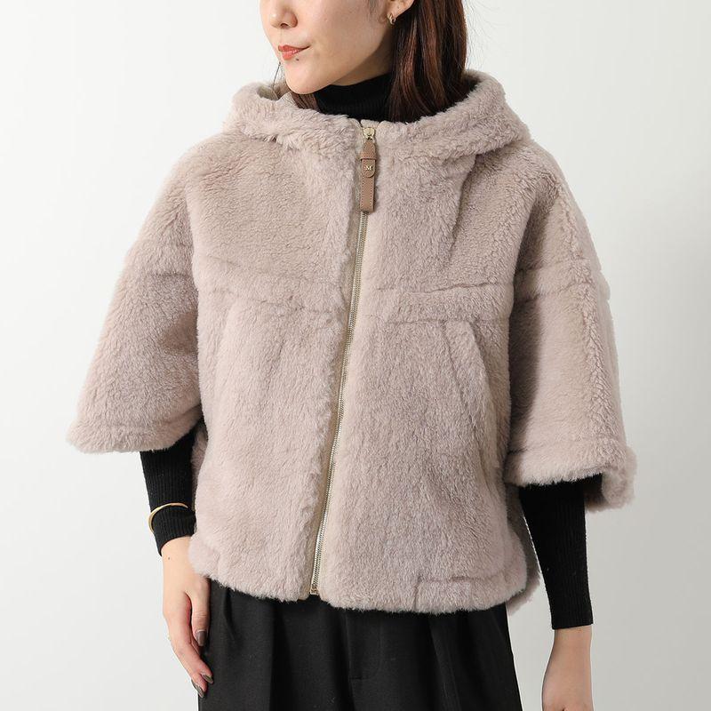 MAX MARA マックスマーラ レディース フード付ジャケット Max Mara（マックスマーラ） テディケープ PETALO1 ペタロ レディース