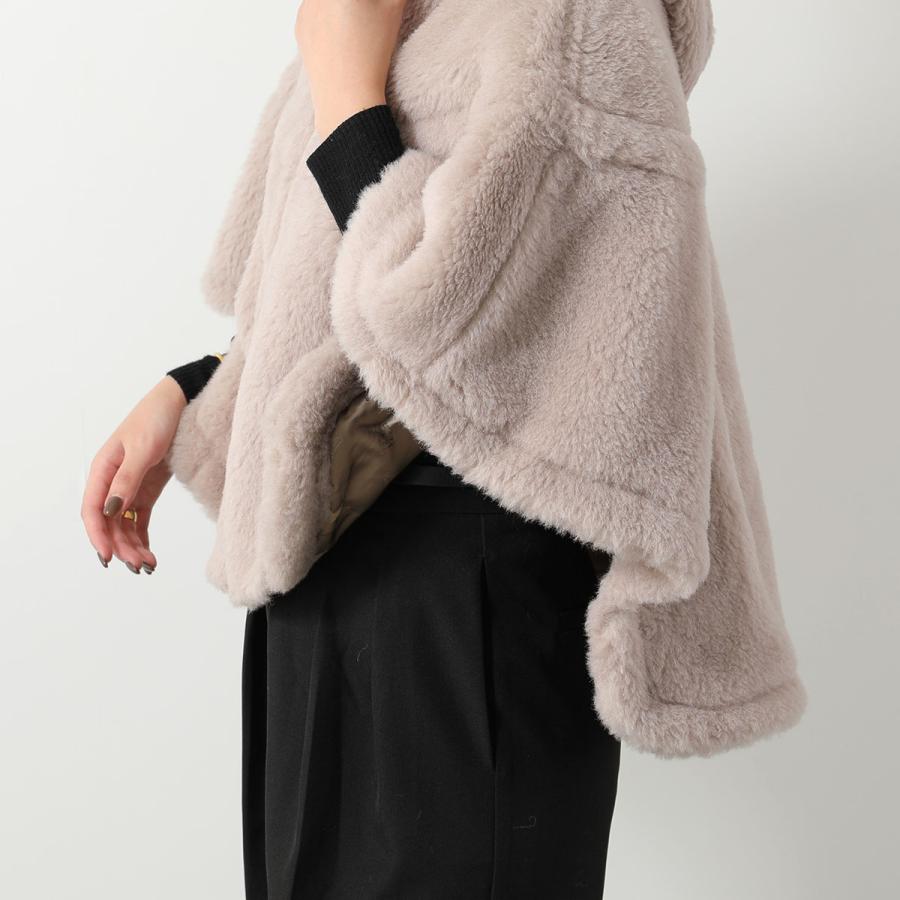 １枚。na❤オリジナル多用途ケープ☆セミオーダーページ⭐ボアケット。 Max Mara（マックスマーラ） テディケープ PETALO1 ペタロ レディース