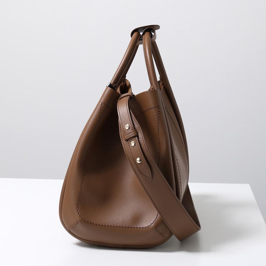 Max Mara(マックスマーラ) ショルダーバッグ - ブラウン 斜めがけ/ミニバッグ ウール、レザー Max Mara（マックスマーラ） ショルダーバッグ MEDUSA Shoulder Bag