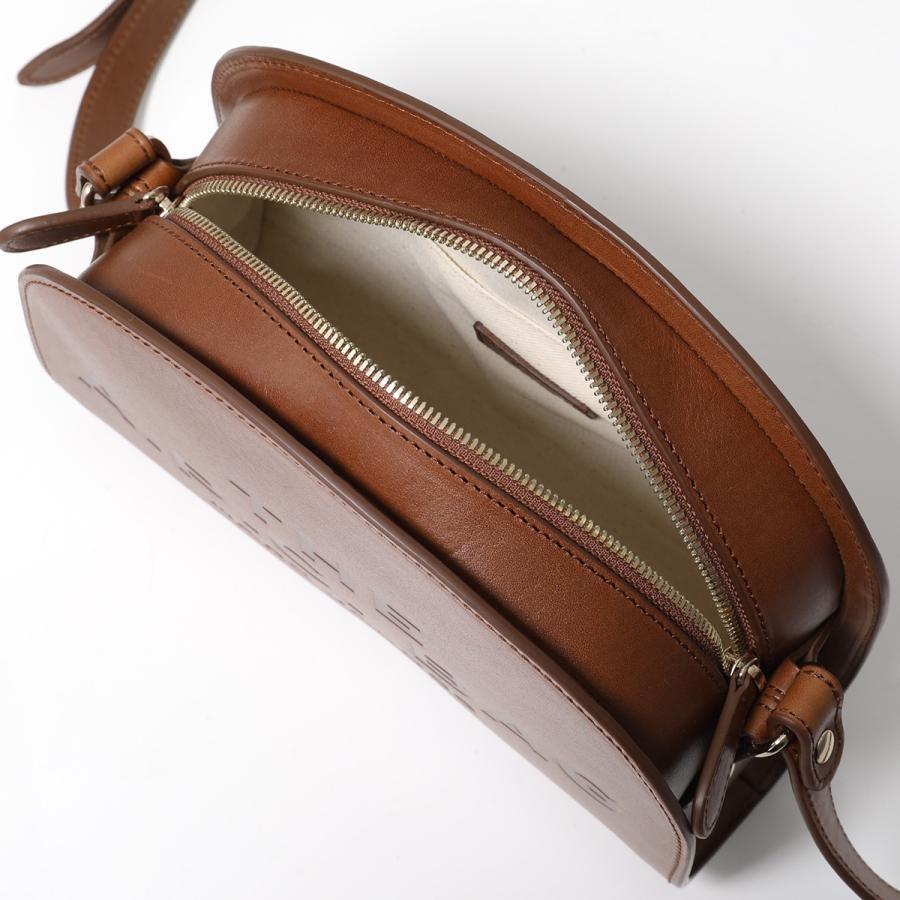 APC A.P.C. × MARC JACOBS アーペーセー マークジェイコブス コラボ ショルダーバッグ sac deml lune PXBVV F67062 レディース レザー 鞄 CADの画像