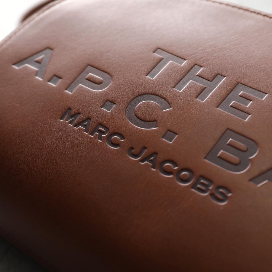 APC A.P.C. × MARC JACOBS アーペーセー マークジェイコブス コラボ ショルダーバッグ sac deml lune PXBVV F67062 レディース レザー 鞄 CADの画像