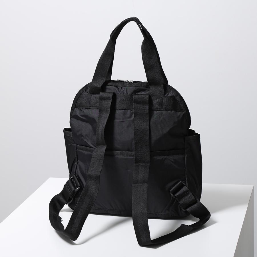 【りい】レスポートサック 2way ダブルトラブルバックパック黒 リュック LeSportsac（レスポートサック） デイバック リュック DOUBLE TROUBLE