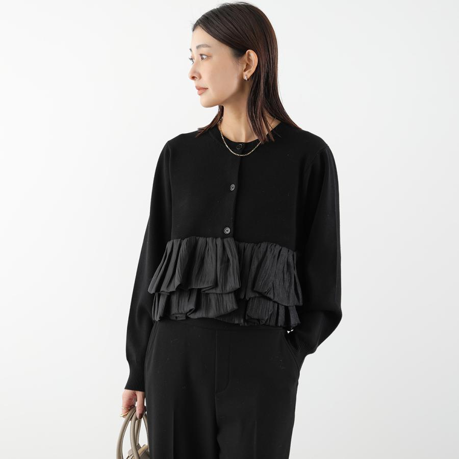 UNITED ARROWS フリルジャケットカーディガン ペプラム UN-SOPHIE アン