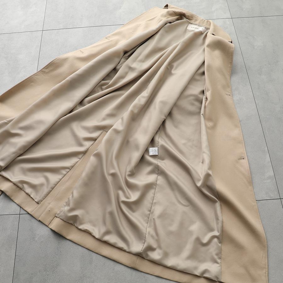 MAISON de R メゾンドアール ウール トレンチコート 259212 レディース