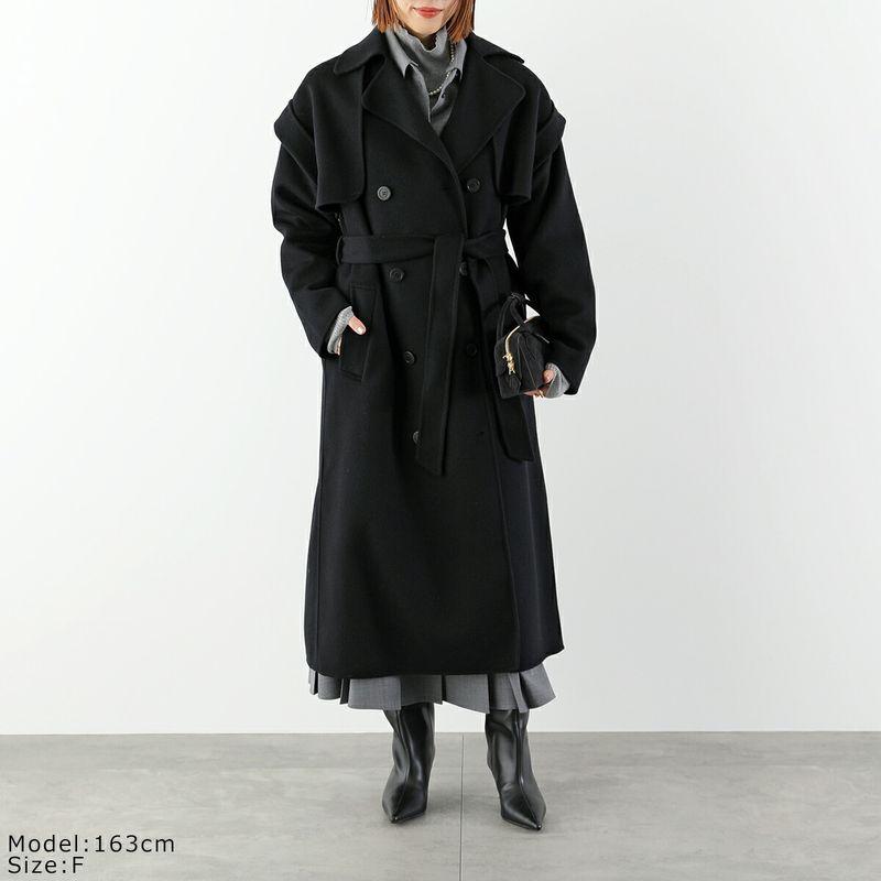 メゾンドアール　リバーコート MAISON de R メゾンドアール 2way リバーコート 259213 レディース