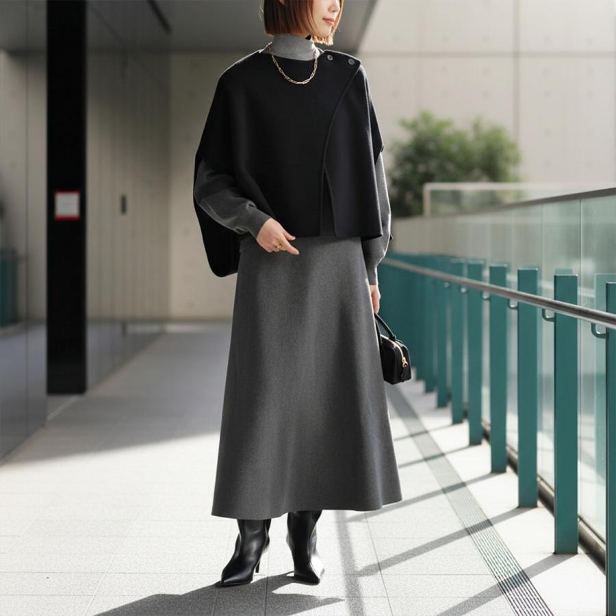 MAISON de R メゾンドアール リバーケープ 254211 レディース ウール