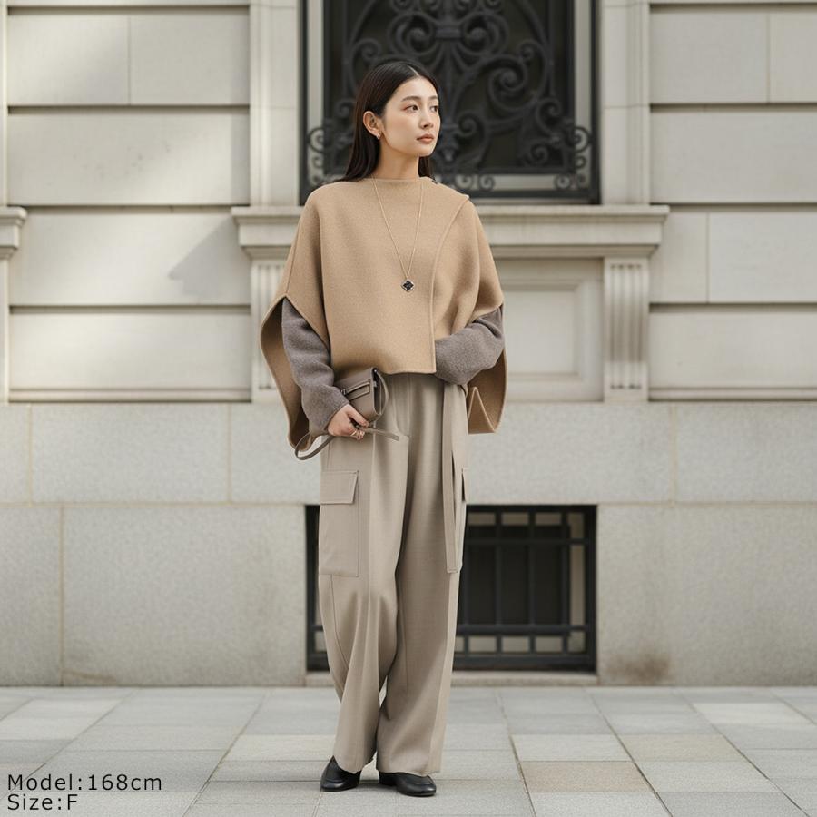 MAISON de R メゾンドアール リバーケープ 254211 レディース ウール