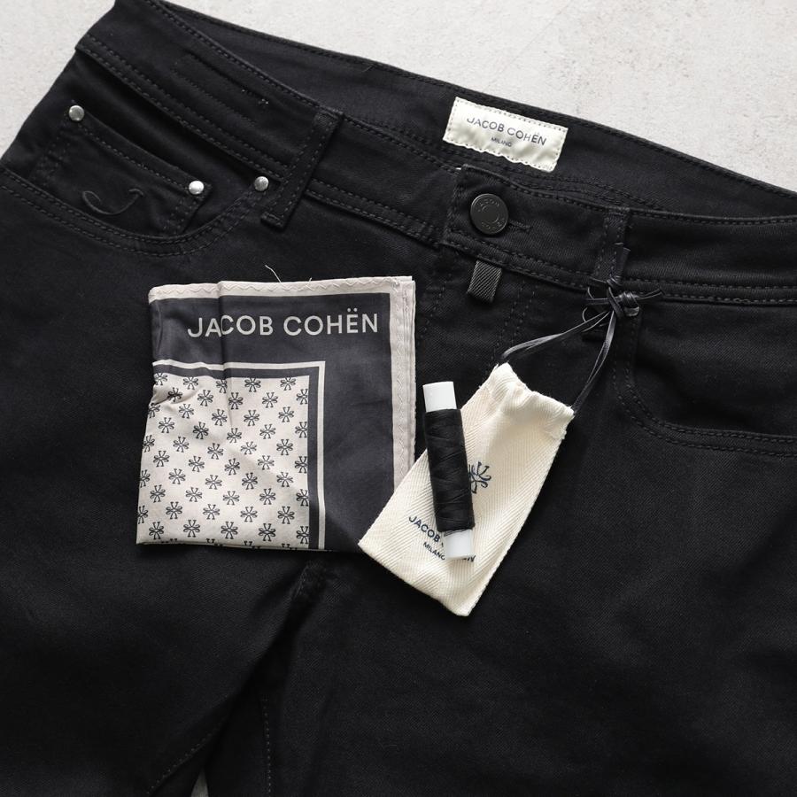 JACOB COHEN ヤコブ コーエン ジーンズ BARD FAST バードファスト JUM_QE009 S3622 メンズ デニムパンツ スリムフィット ストレッチ スカーフ付 500Dの画像