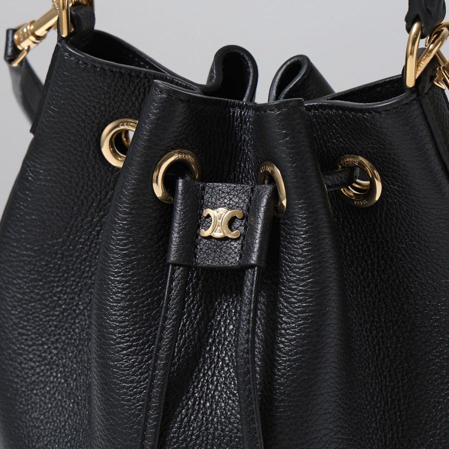 極美品✨ CELINE セリーヌ ハンドバッグ トートバッグ トリオンフ 金具 CELINE（セリーヌ） ハンドバッグ TEEN BUCKET CLARA ティーン