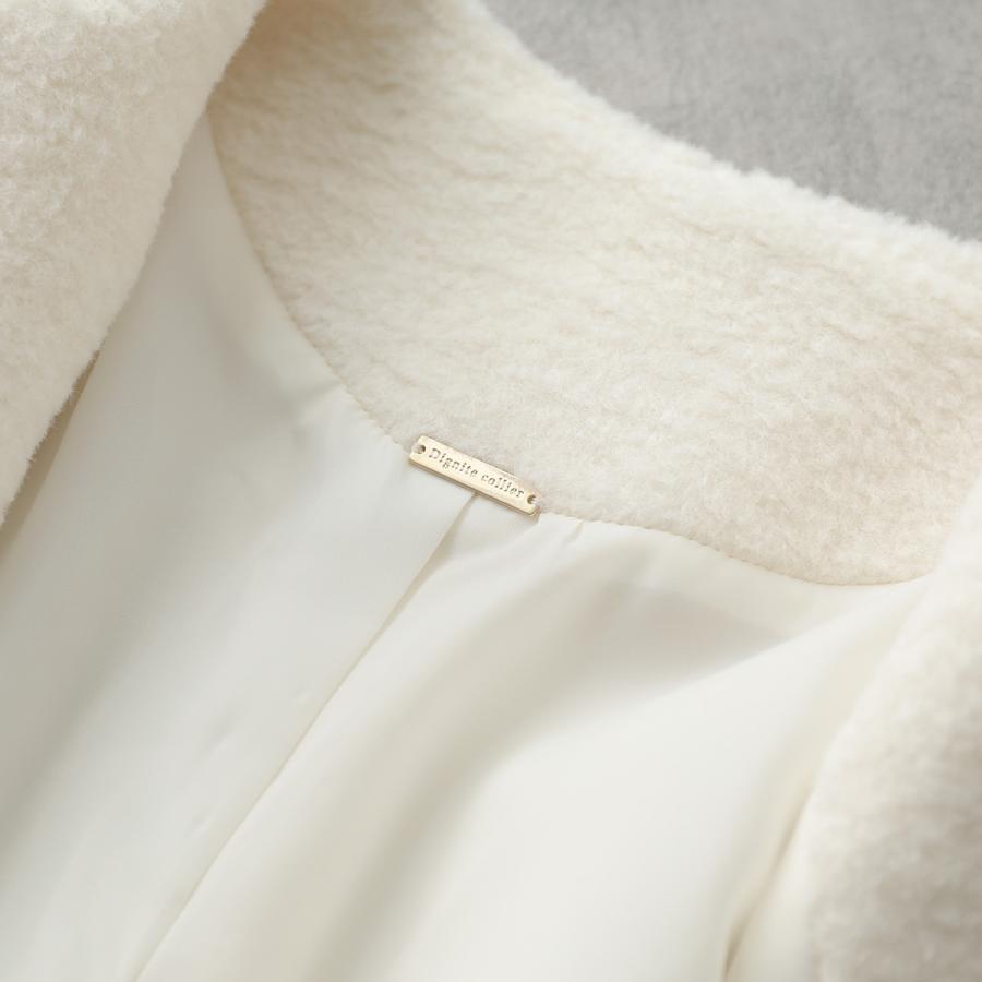Dignite collier（ディニテコリエ） ボアコート 80256406 レディース