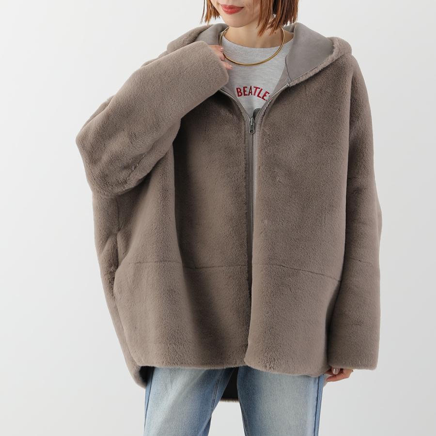 Dignite collier Collier ディニテコリエ ファーコート 80256407