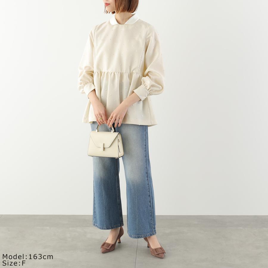 Sono（ソーノ） ブラウス SONO NAVY Harmony DOT JQ ハーモニー