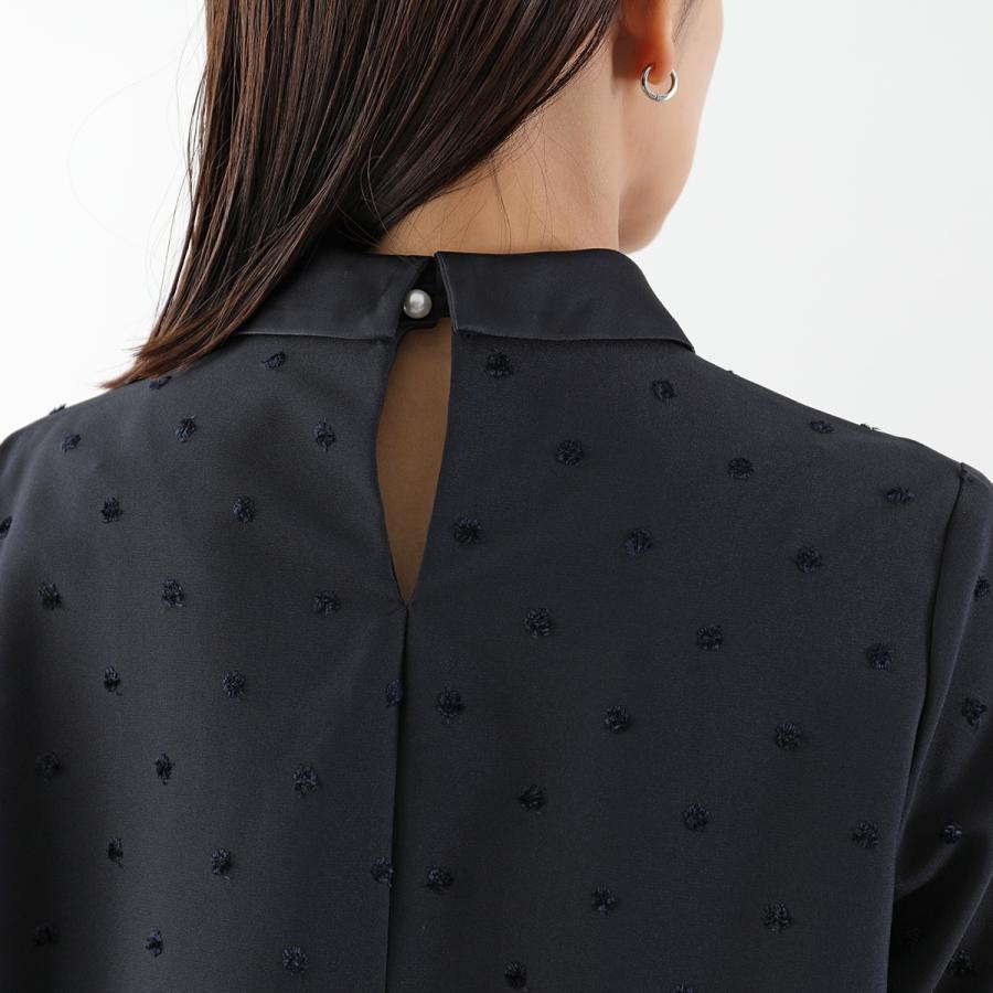 Sono（ソーノ） ブラウス SONO NAVY Harmony DOT JQ ハーモニー