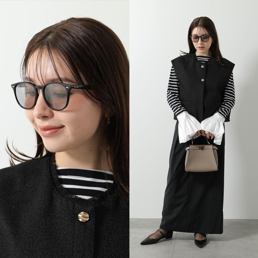 Ray-Ban レイバン サングラス RB4259F メンズ レディース ボストン型 セルフレーム フルリム メタルロゴ ローブリッジフィット アイウェア カラー2色の画像