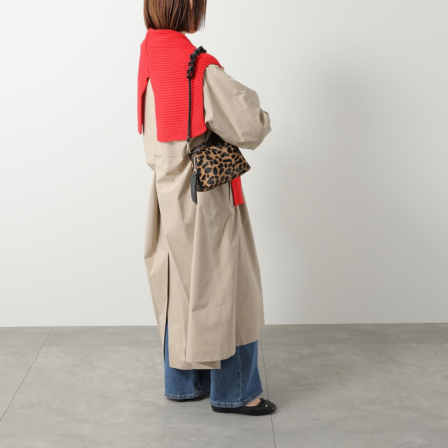 moco✩ジャンニキアリーニ アリファS レオパード柄 赤 GIANNI CHIARINI（ジャンニ キアリーニ） ショルダーバッグ ALIFA S