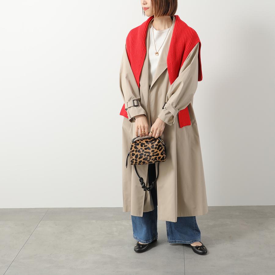 moco✩ジャンニキアリーニ アリファS レオパード柄 赤 GIANNI CHIARINI（ジャンニ キアリーニ） ショルダーバッグ ALIFA S