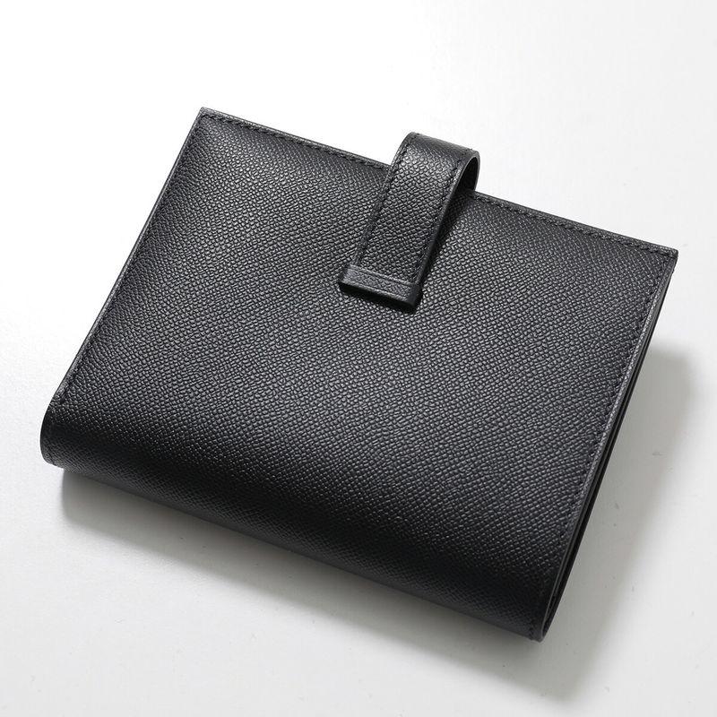 HERMES エルメス 極美品 未使用に近い 無地 ソリッド 裏地 H柄 HERMES（エルメス） 二つ折り財布 ベアン コンパクト BEARN COMPACT