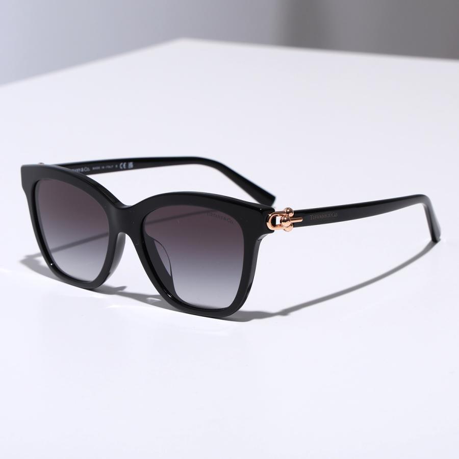 【極美品】Tiffany&Co. サングラス キャットアイ ティファニー外箱有り Tiffany & Co. キャッツアイ ティファニーブルー サングラス (Tiffany